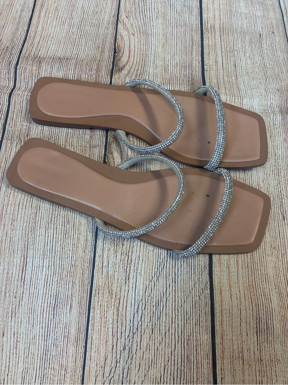 Women’s Zara Sandals Size 10 - Picture 2 of 2